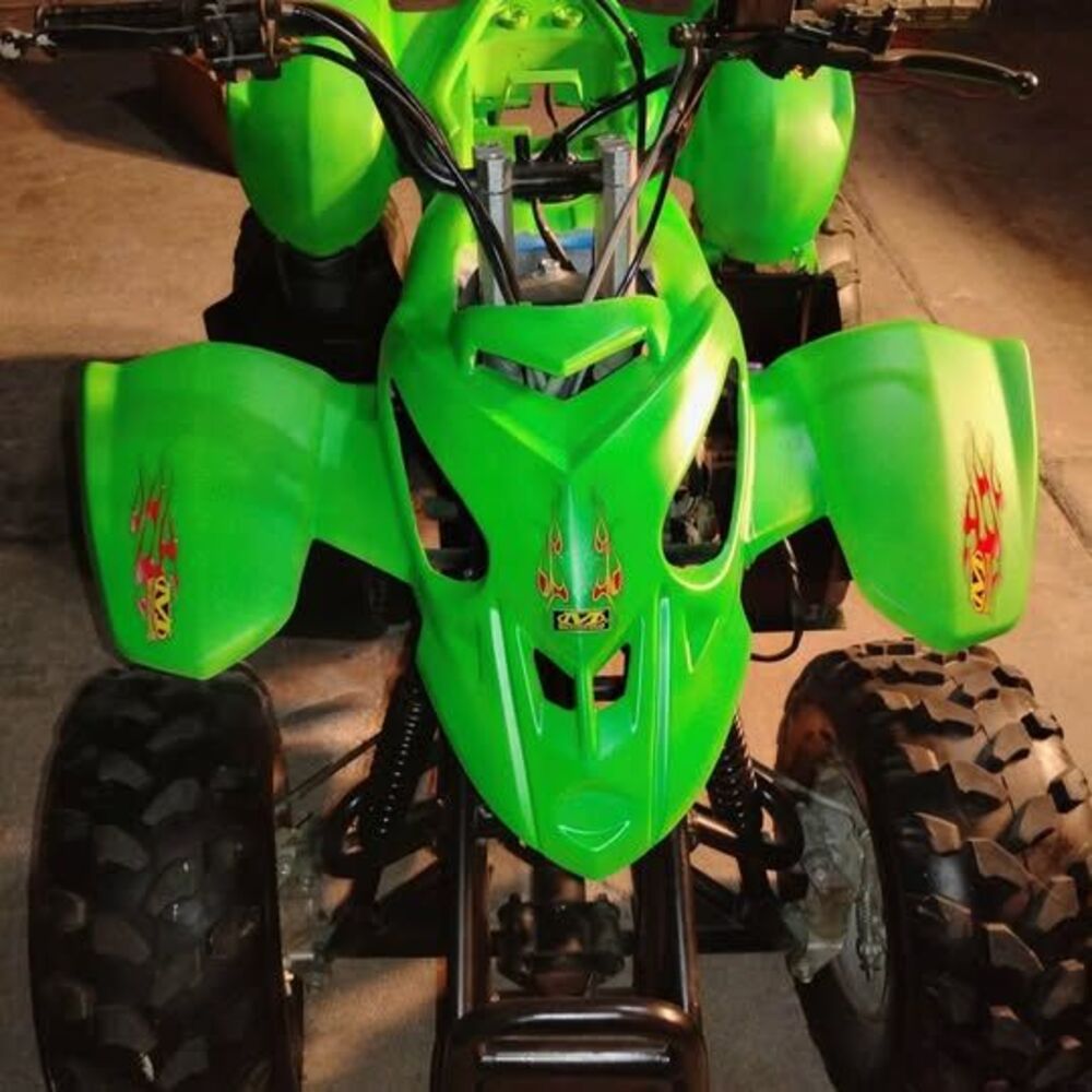 Kids 110cc ATV Quad 4 Wheeler | Automatic | Green | Great Project or Easy Fix